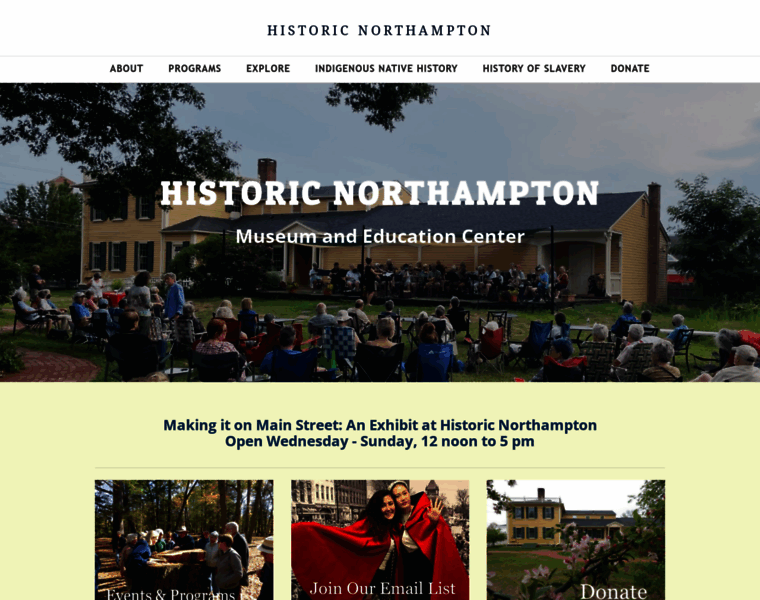 Historic-northampton.org thumbnail