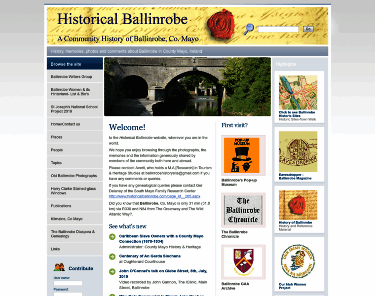 Historicalballinrobe.com thumbnail