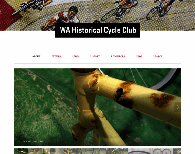 Historicalcycleclub.com.au thumbnail