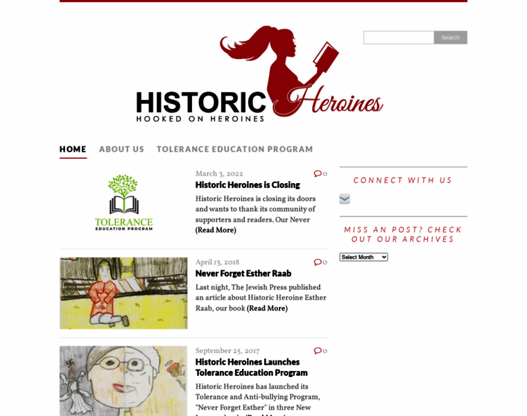 Historicheroines.org thumbnail