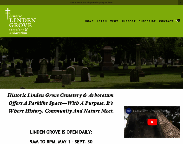 Historiclindengrove.org thumbnail