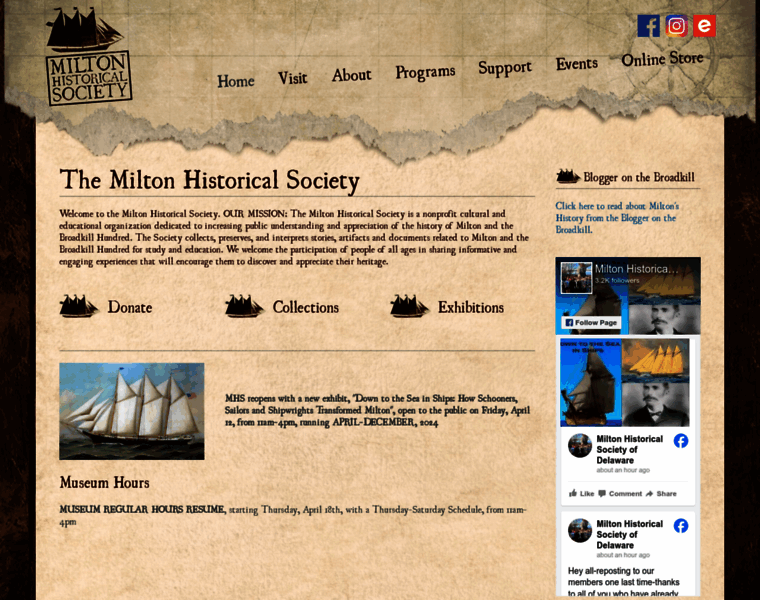 Historicmilton.org thumbnail