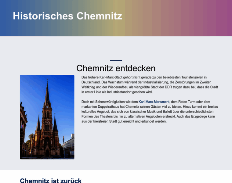 Historisches-chemnitz.de thumbnail