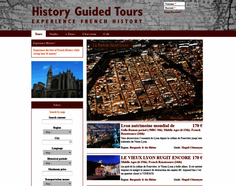 History-guided-tours.com thumbnail