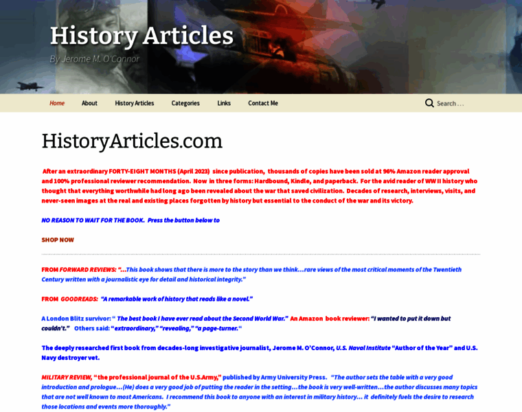 Historyarticles.com thumbnail