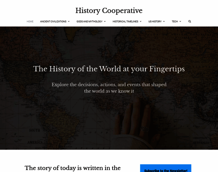 Historycooperative.org thumbnail