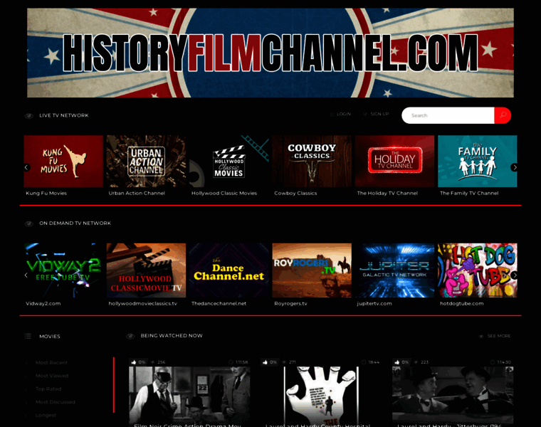 Historyfilmchannel.com thumbnail