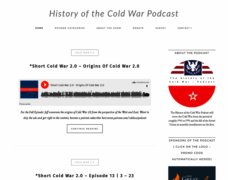 Historyofthecoldwarpodcast.com thumbnail