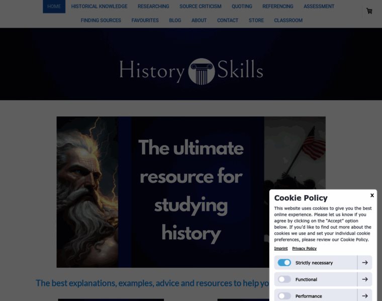 Historyskills.com thumbnail