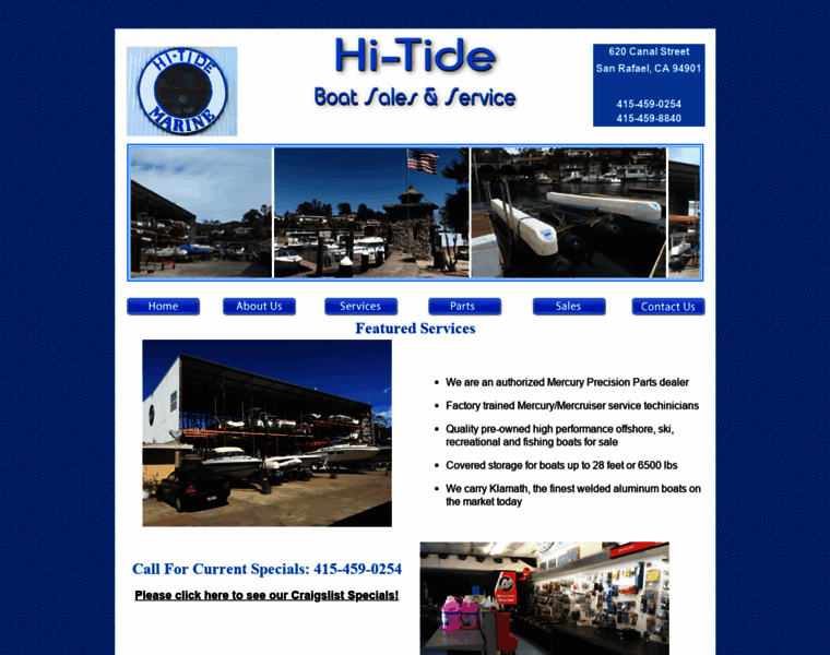 Hitideboats.com thumbnail