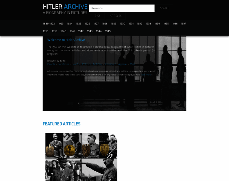 Hitler-archive.com thumbnail