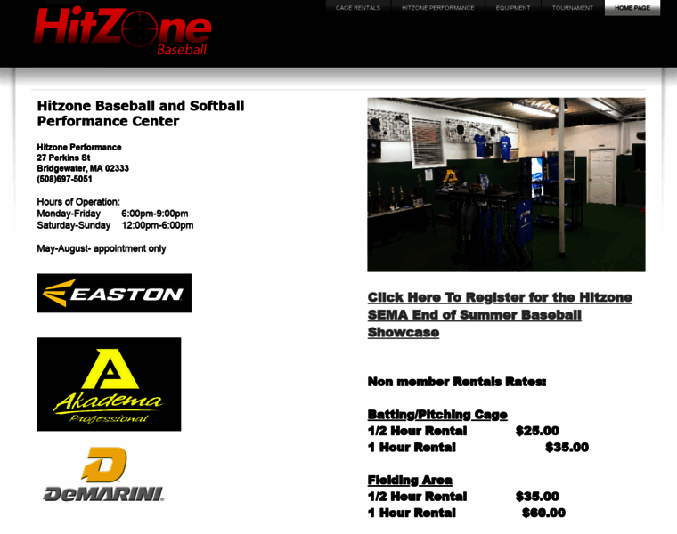 Hitzonebaseball.com thumbnail