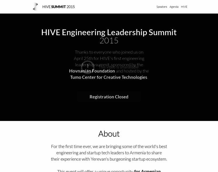 Hivesummit.strikingly.com thumbnail