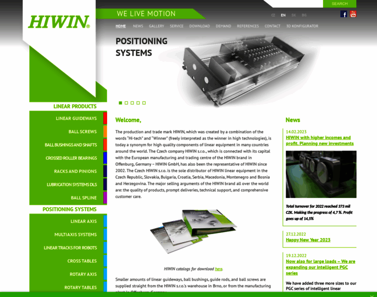 Hiwin.cz thumbnail