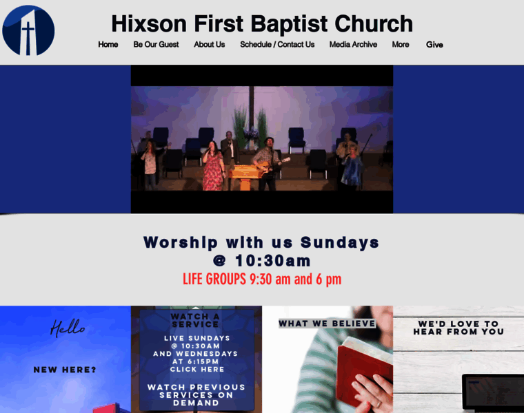 Hixsonfirstbaptist.org thumbnail