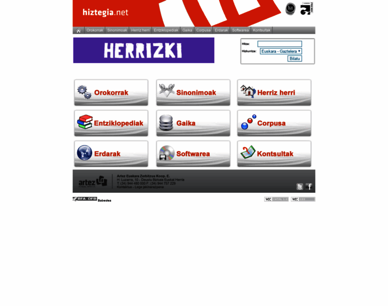 Hiztegia.net thumbnail