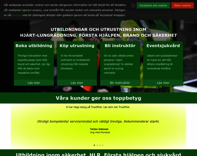 Hjart-lungraddning.se thumbnail