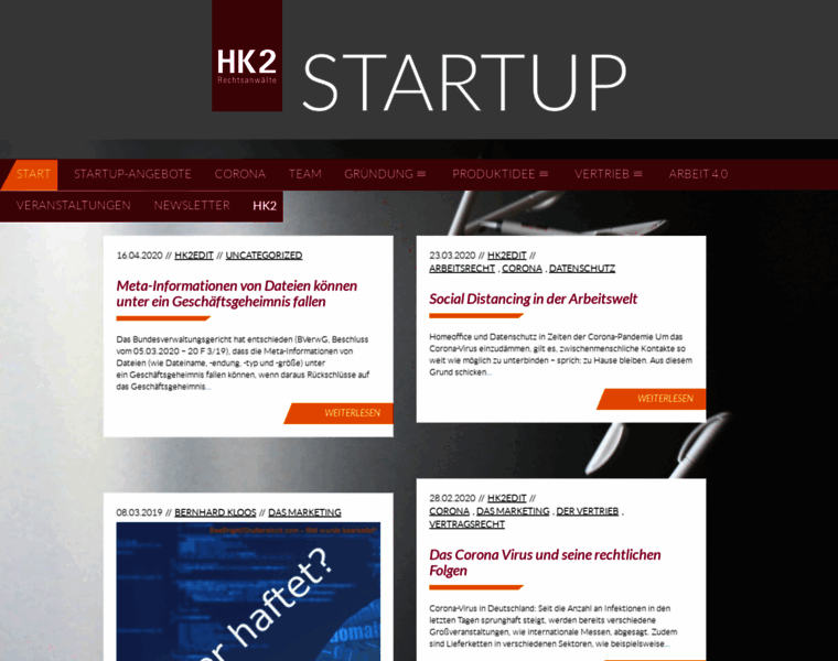 Hk2-startup.de thumbnail