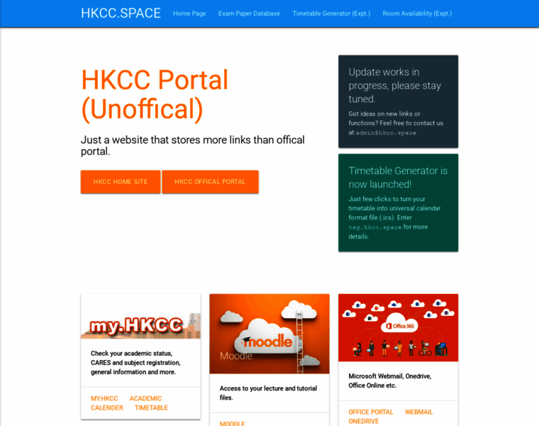 Hkcc.space thumbnail