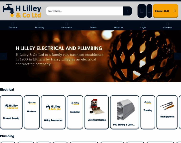 Hlilleyelectricalandplumbing.co.uk thumbnail