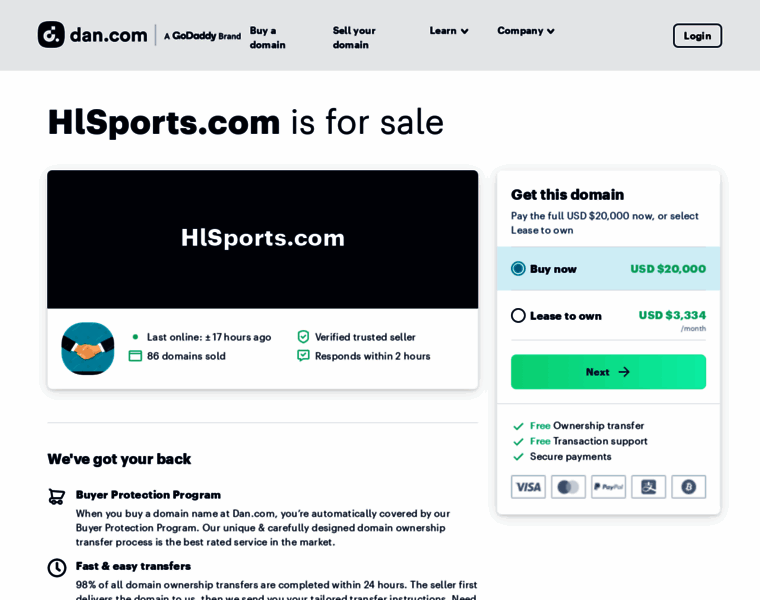 Hlsports.com thumbnail