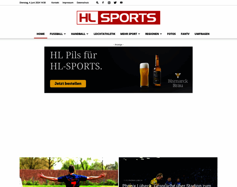 Hlsports.de thumbnail