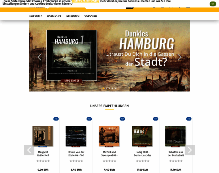 Hm-audiobooks.de thumbnail