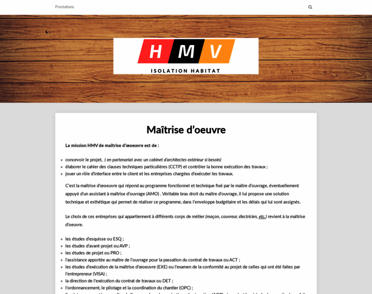 Hmv-isolation.fr thumbnail
