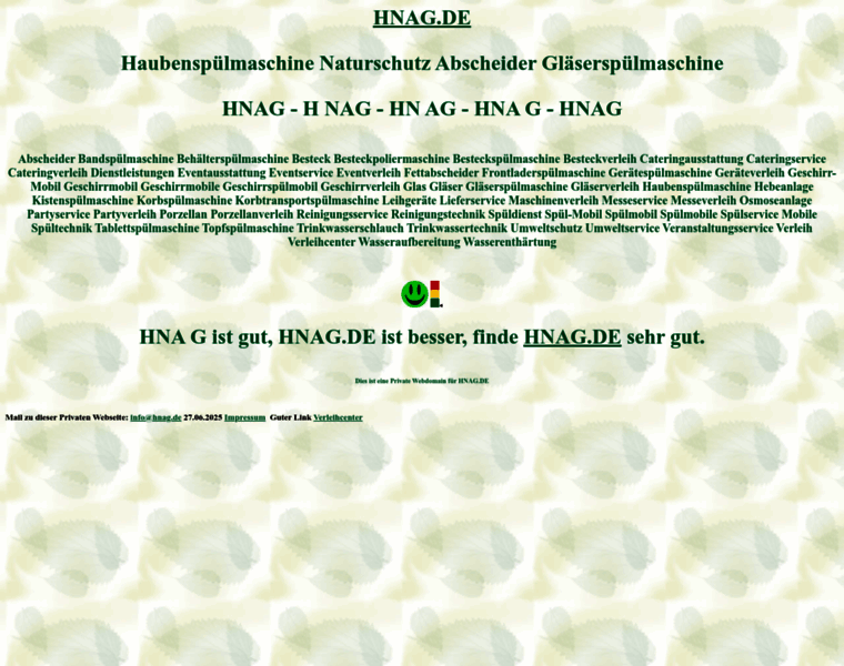 Hnag.de thumbnail