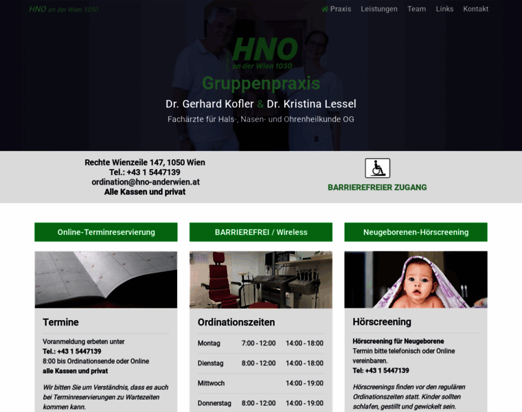 Hno-kofler.at thumbnail