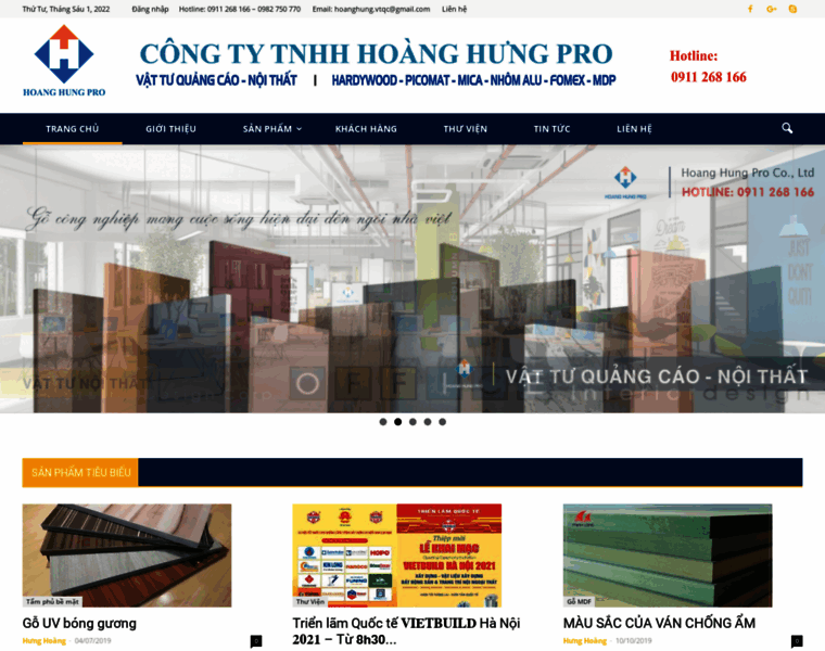 Hoanghungpro.com.vn thumbnail