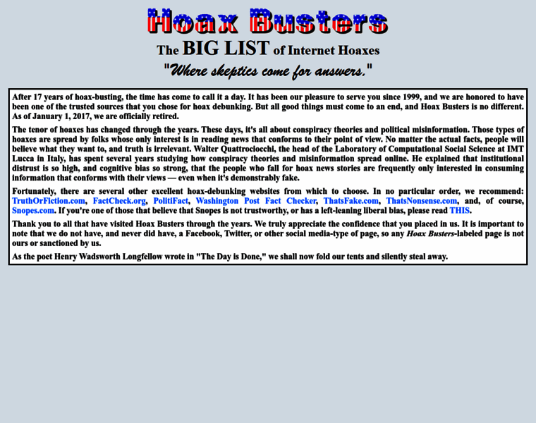 Hoaxbusters.org thumbnail