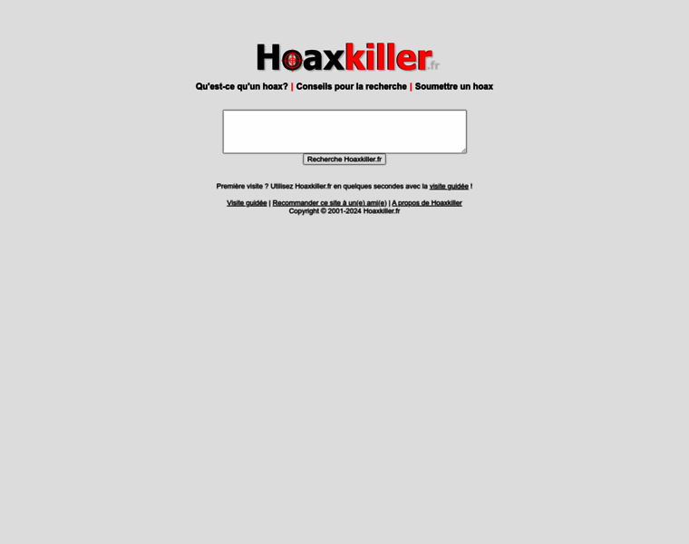 Hoaxkiller.fr thumbnail