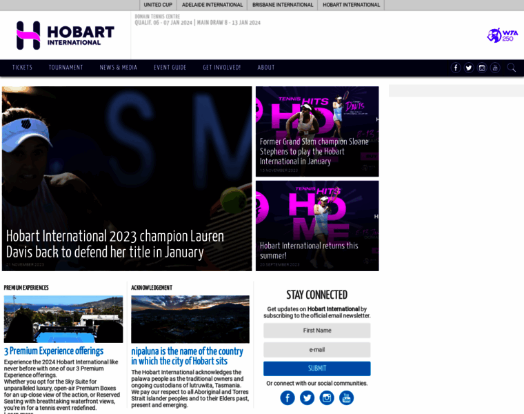 Hobartinternational.com.au thumbnail