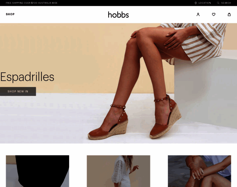 Hobbsshoes.com.au thumbnail