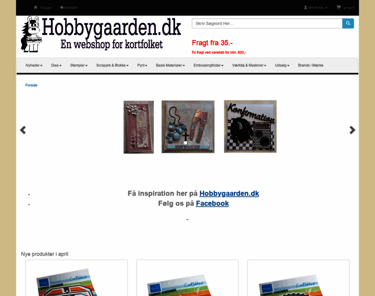 Hobbygaarden.dk thumbnail