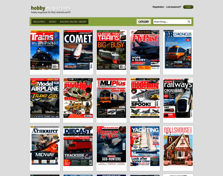 Hobbymagazines.org thumbnail