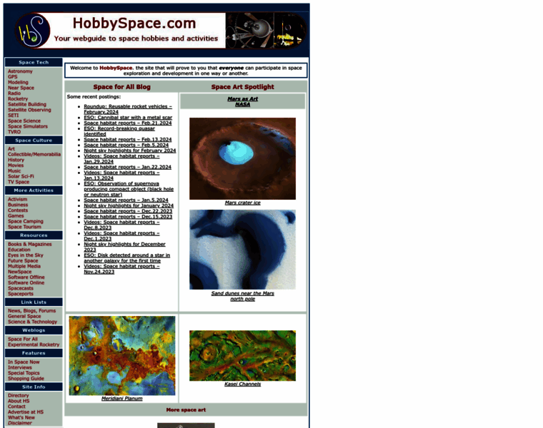 Hobbyspace.com thumbnail