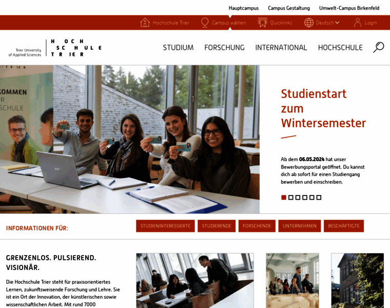 Hochschule-trier.de thumbnail