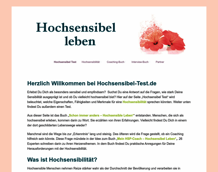 Hochsensibel-test.de thumbnail