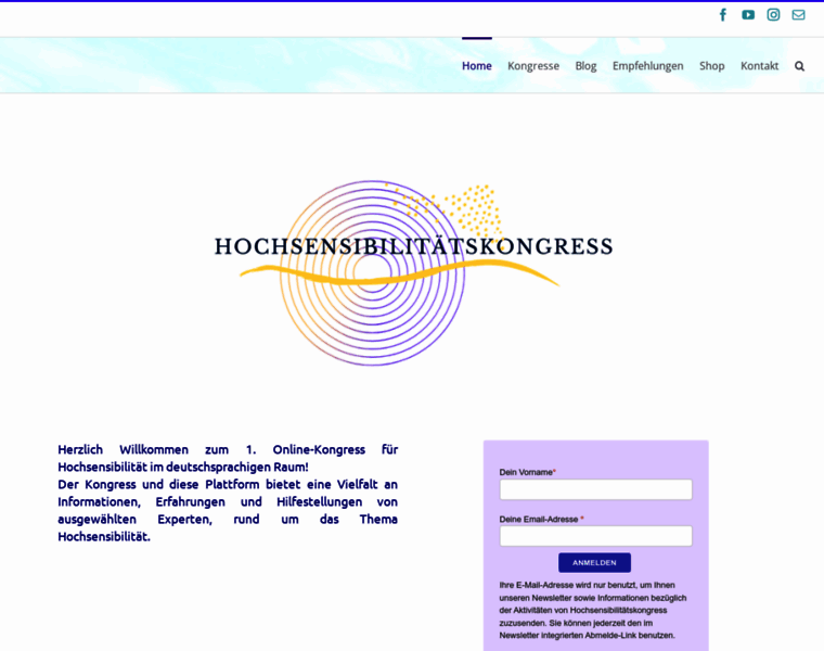 Hochsensibilitaetskongress.com thumbnail