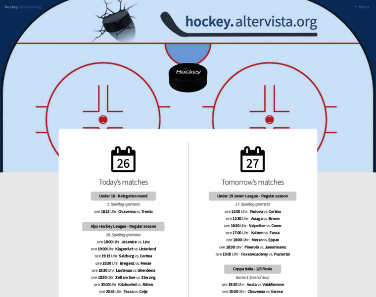 Hockey.altervista.org thumbnail