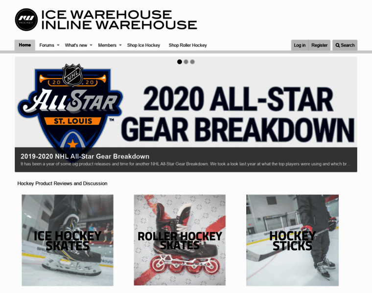 Hockey.icewarehouse.com thumbnail