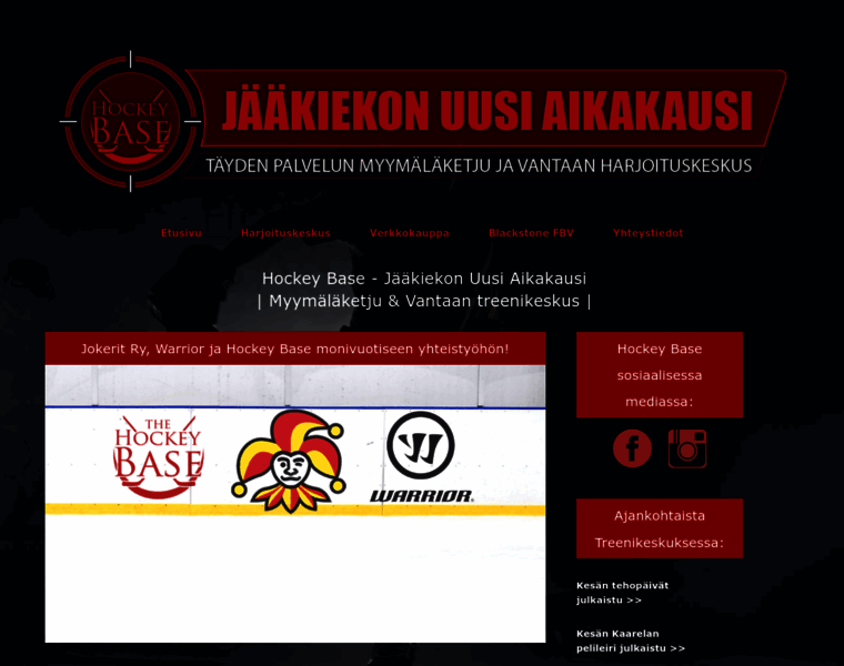 Hockeybase.fi thumbnail
