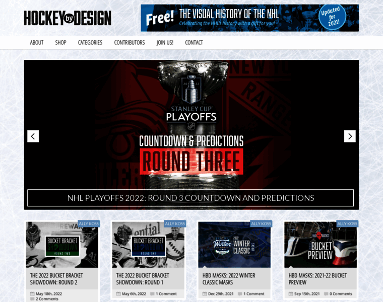 Hockeybydesign.com thumbnail