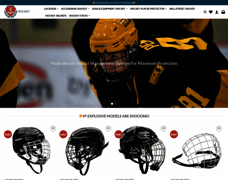 Hockeyequipmentsale.com thumbnail