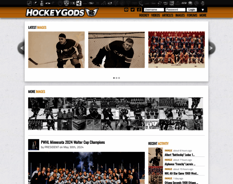Hockeygods.com thumbnail