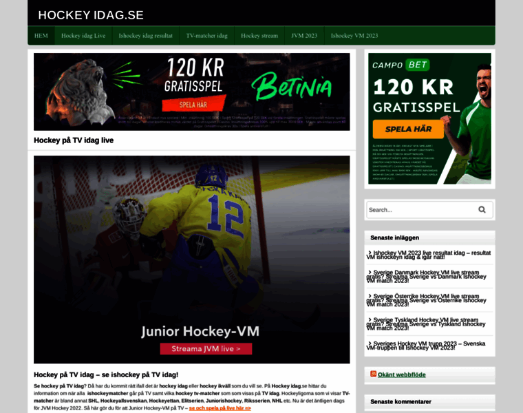 Hockeyidag.se thumbnail