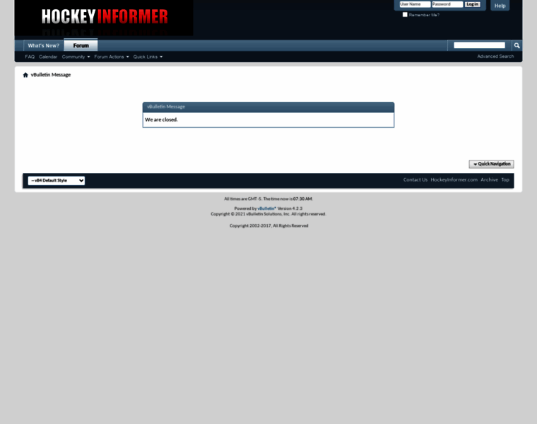 Hockeyinformer.com thumbnail