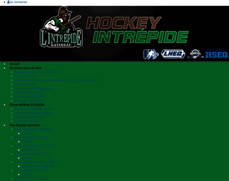 Hockeyintrepide.com thumbnail
